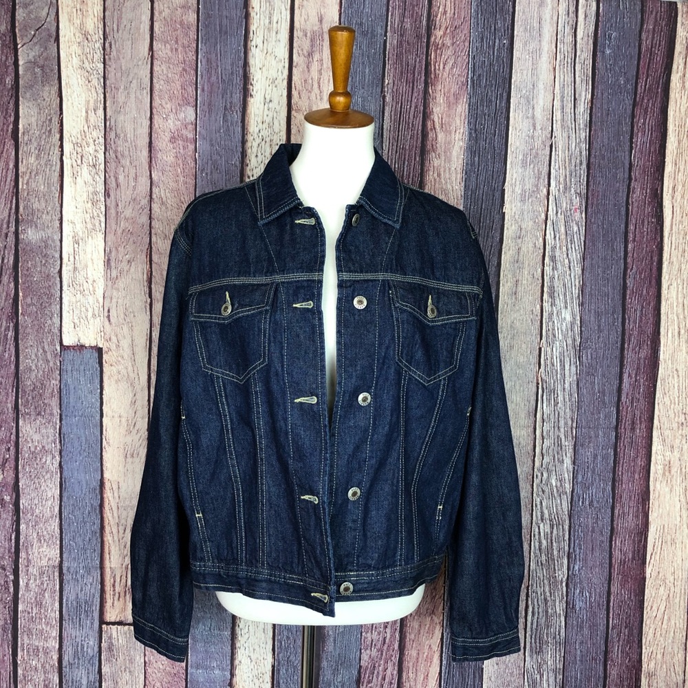 Paul Harris Denim Jean Jacket Large